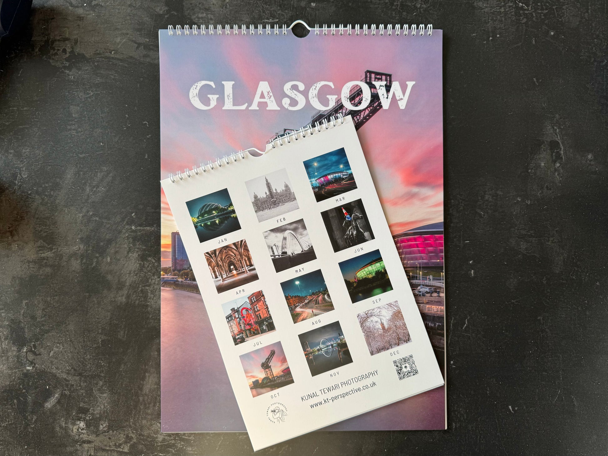 2025 Glasgow Calendar - Kunal Tewari Photography