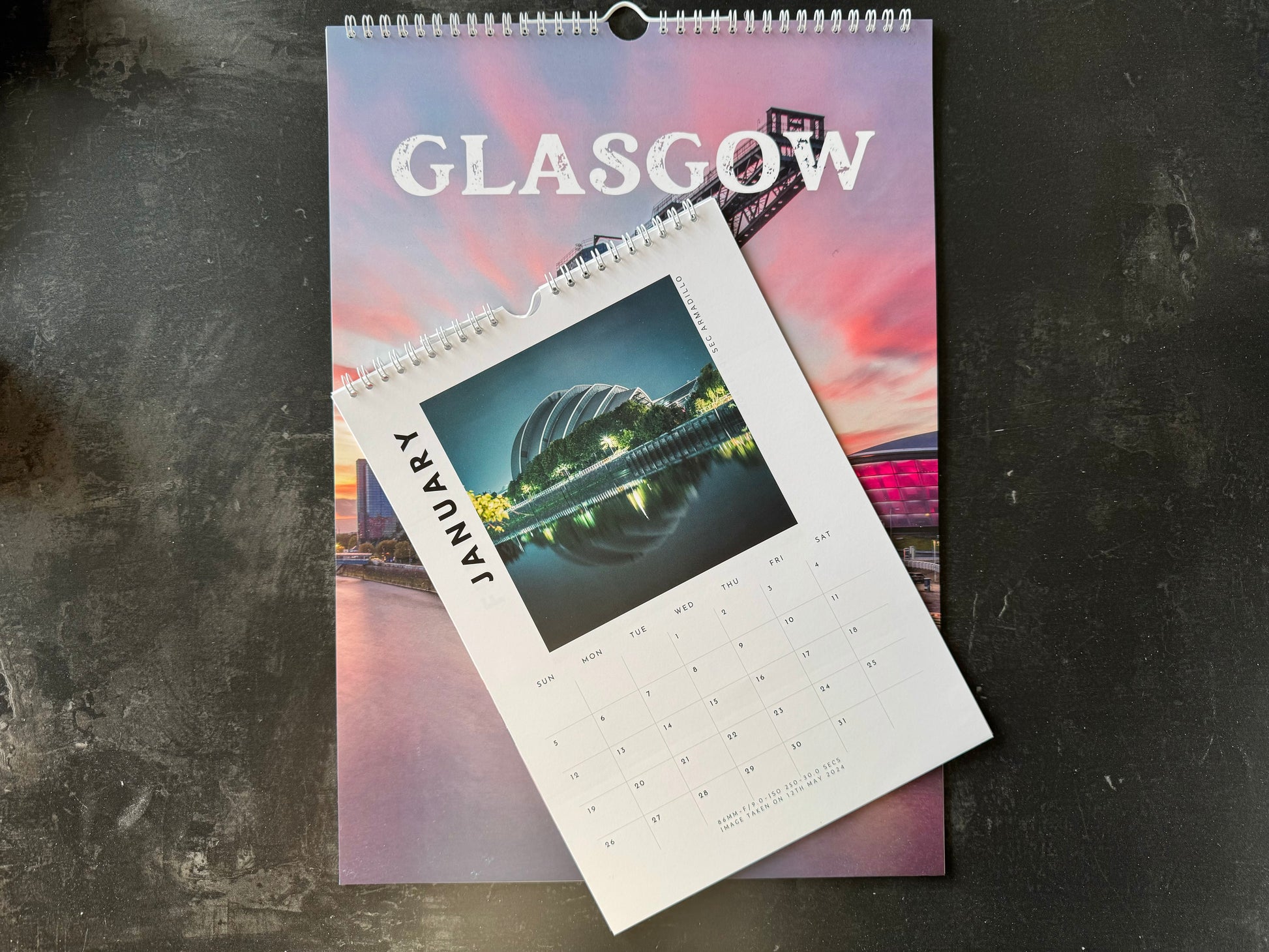 2025 Glasgow Calendar - Kunal Tewari Photography